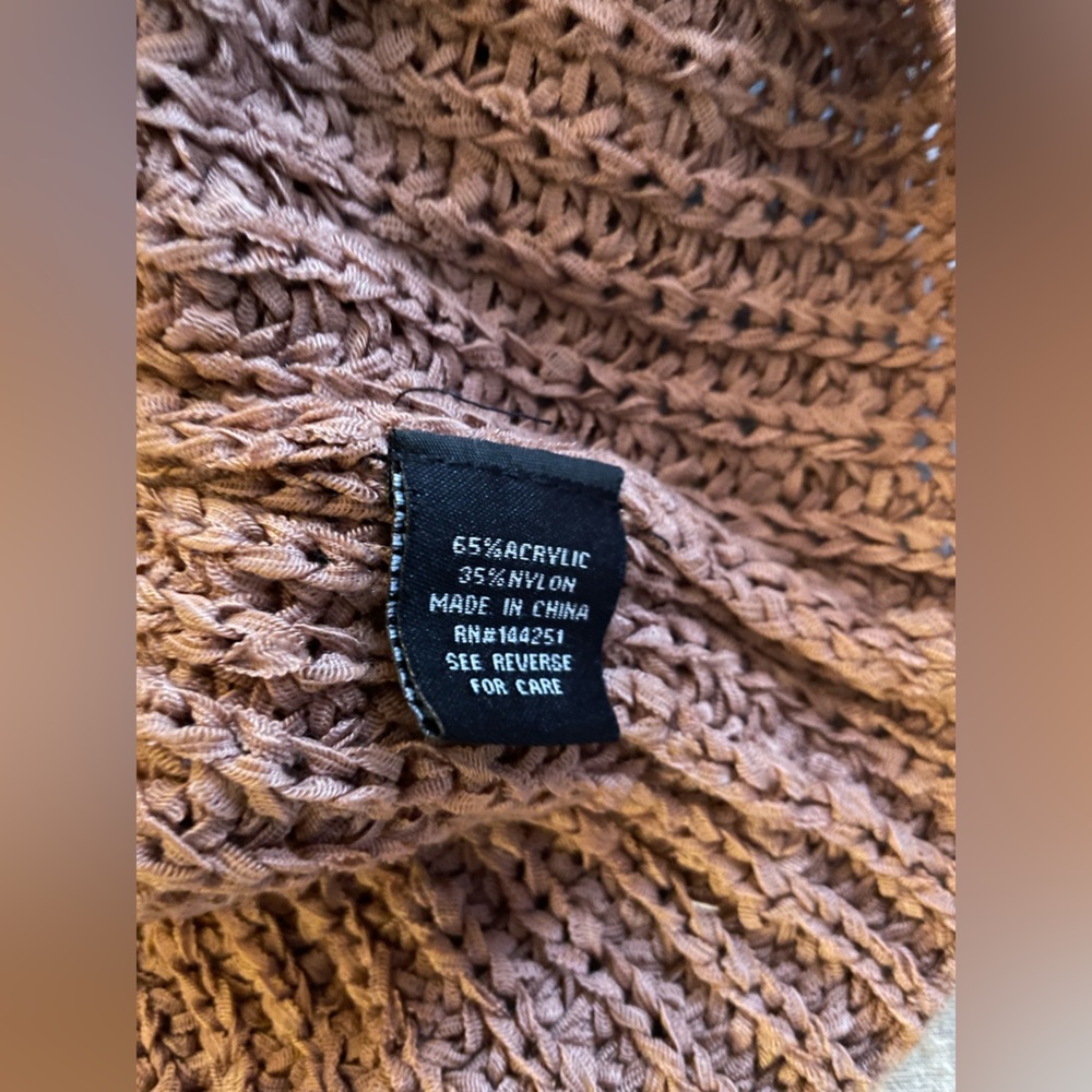 moon & madison Brown Knit Tank Top sm - Picture 8 of 8